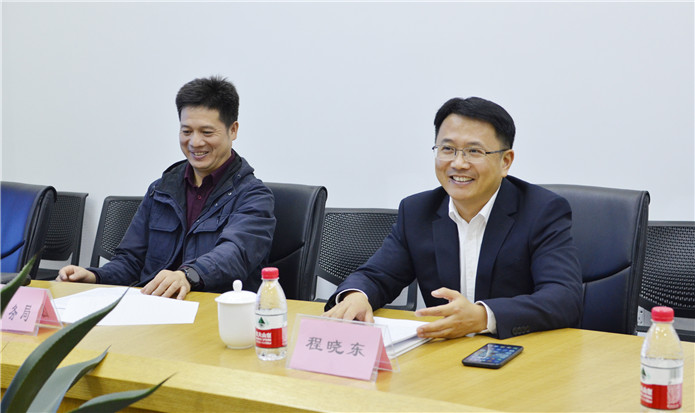 拱墅区副区长程晓东一行莅临尊龙凯时文创集团调研交流