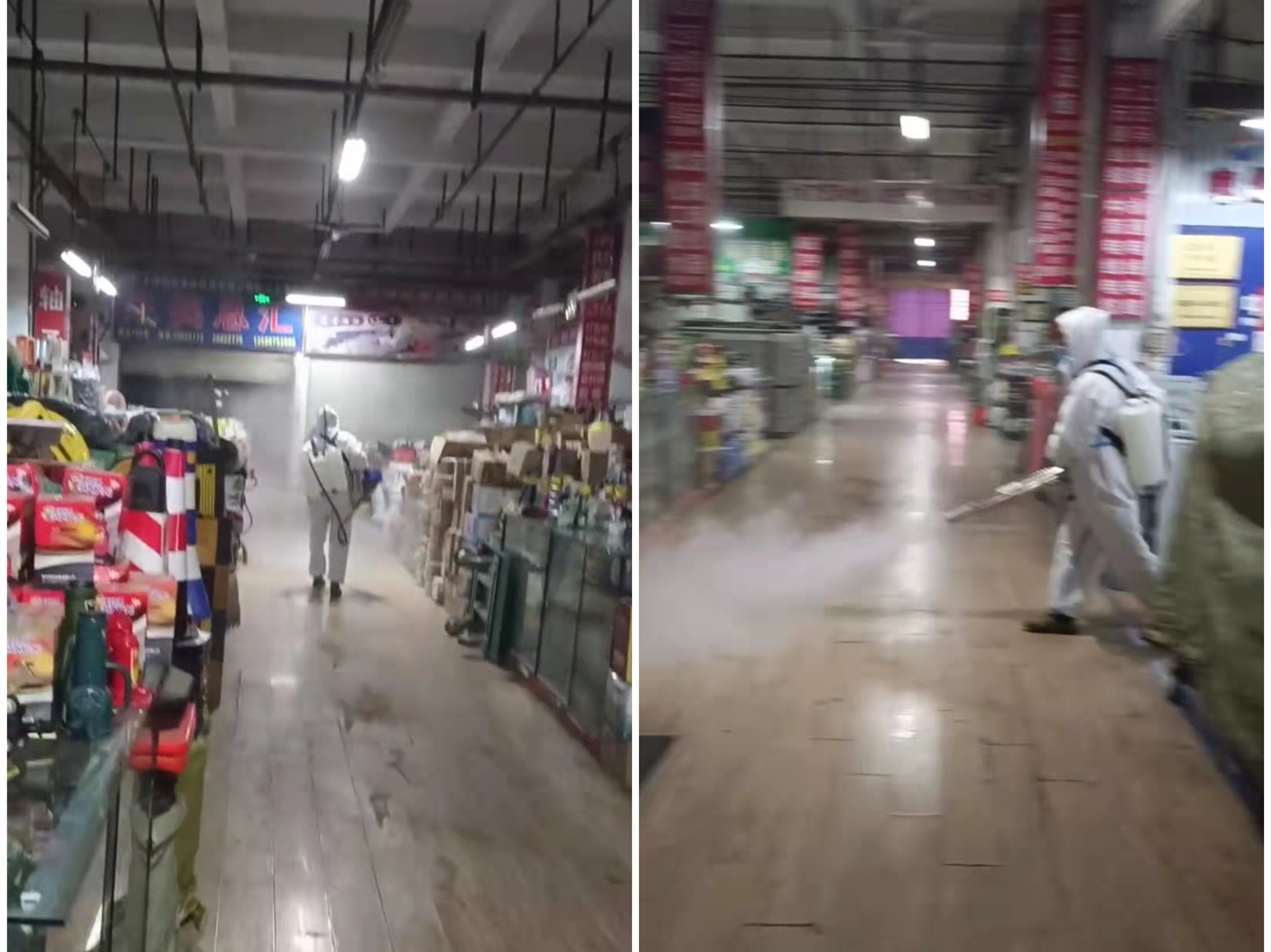 尊龙凯时市场迅速部署防疫安全工作