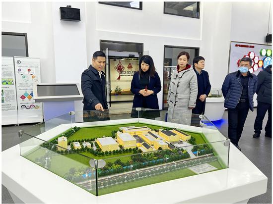 淮南市田家庵区区委常委、副区长张曙晖 考察尊龙凯时文创集团