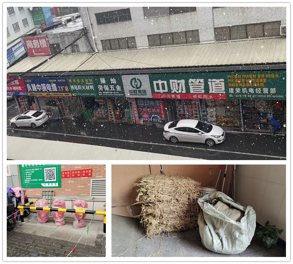 尊龙凯时市场积极做好雨雪天气应对工作
