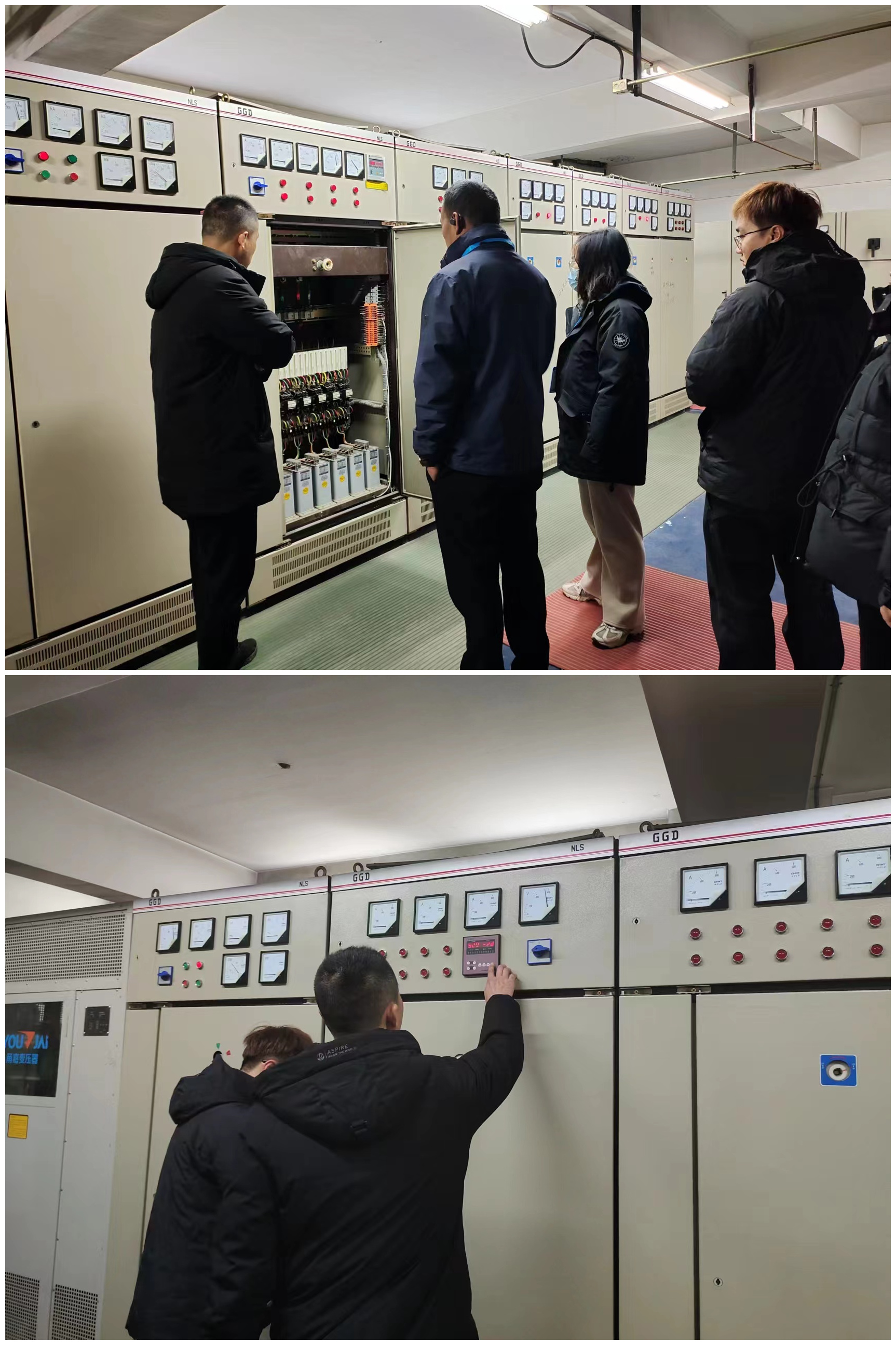 尊龙凯时市场组织开展高配间安全检查工作