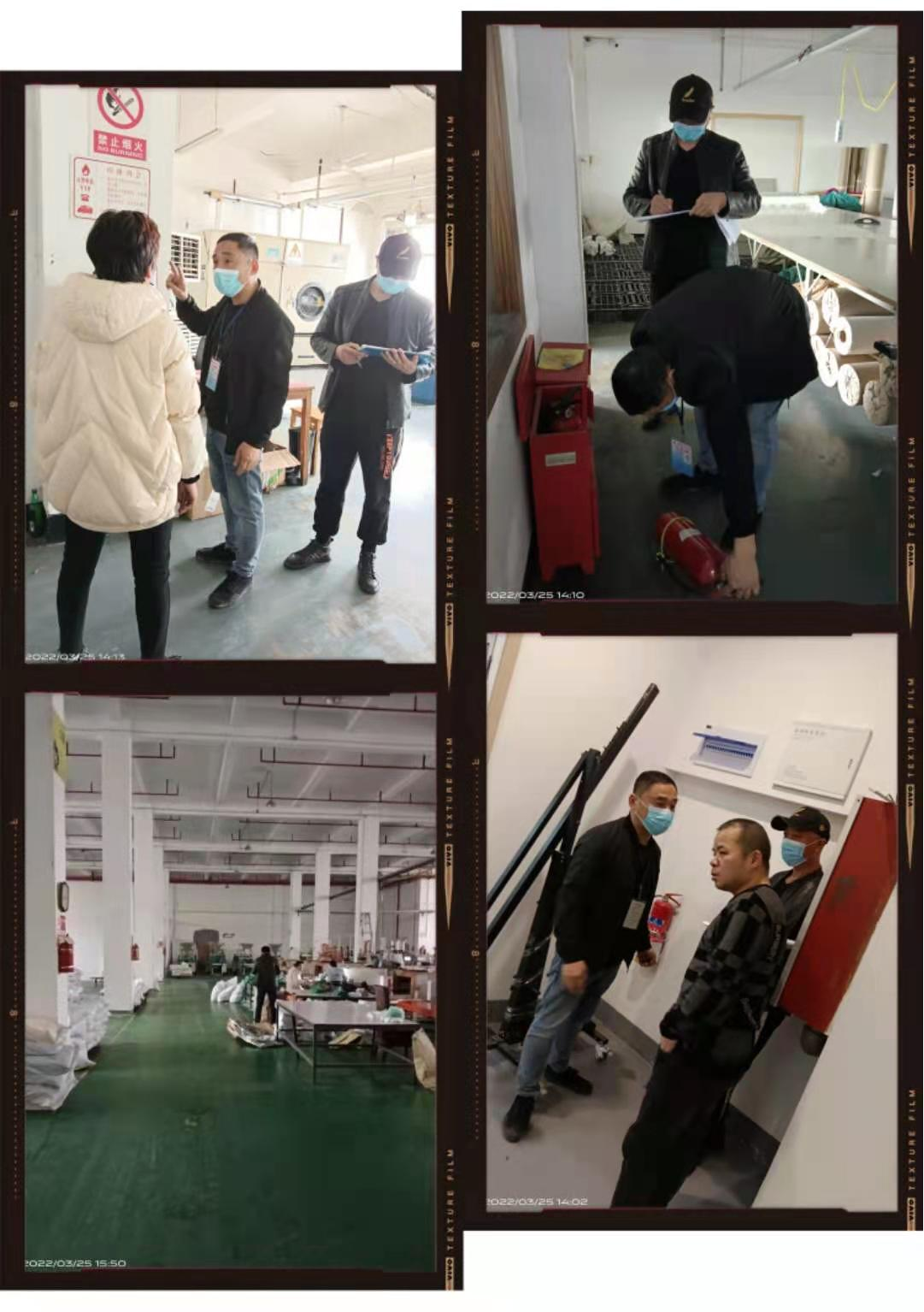 定期开展消防检查，，，，，牢筑企业安全防线