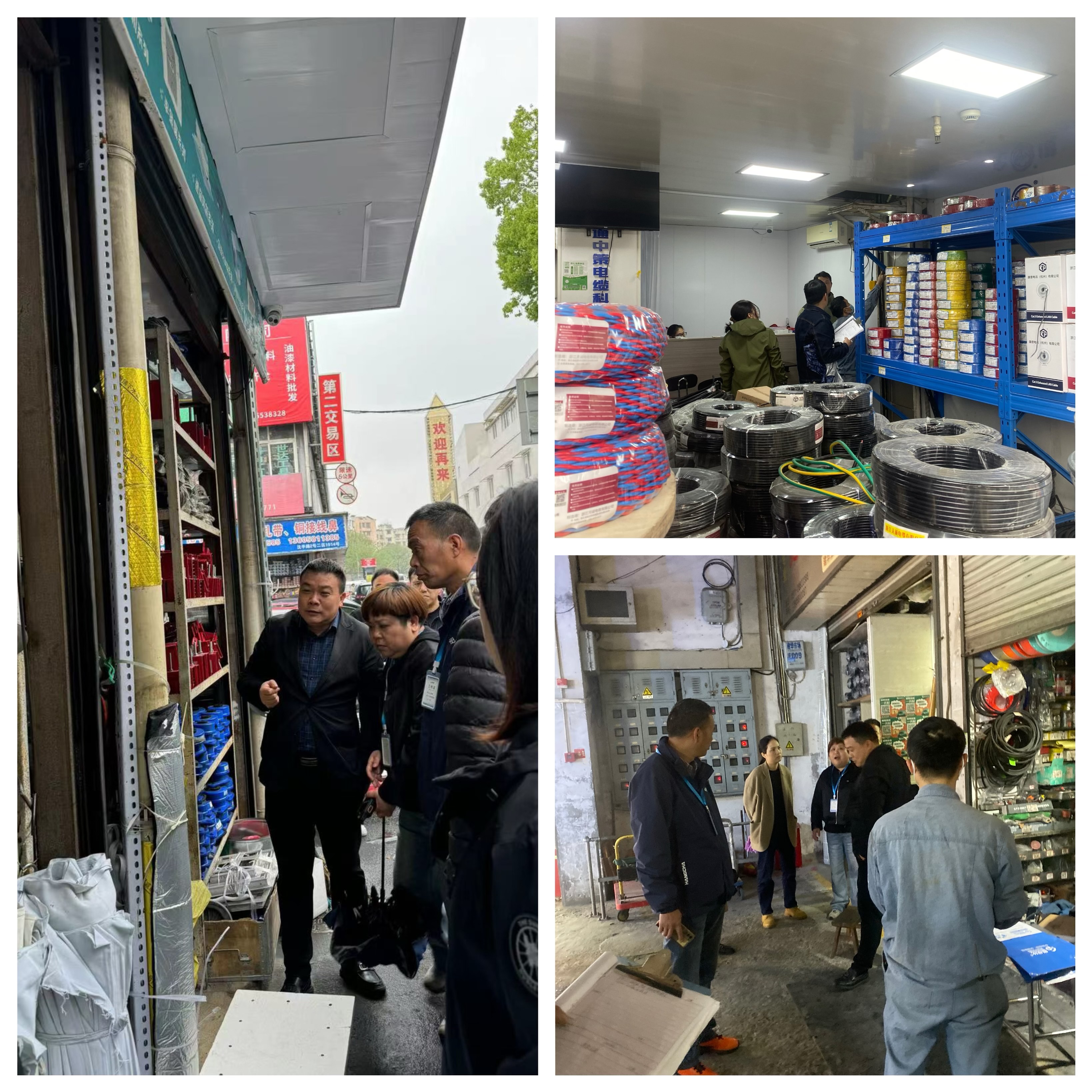 尊龙凯时市场开展春季消防安全检查专项行动