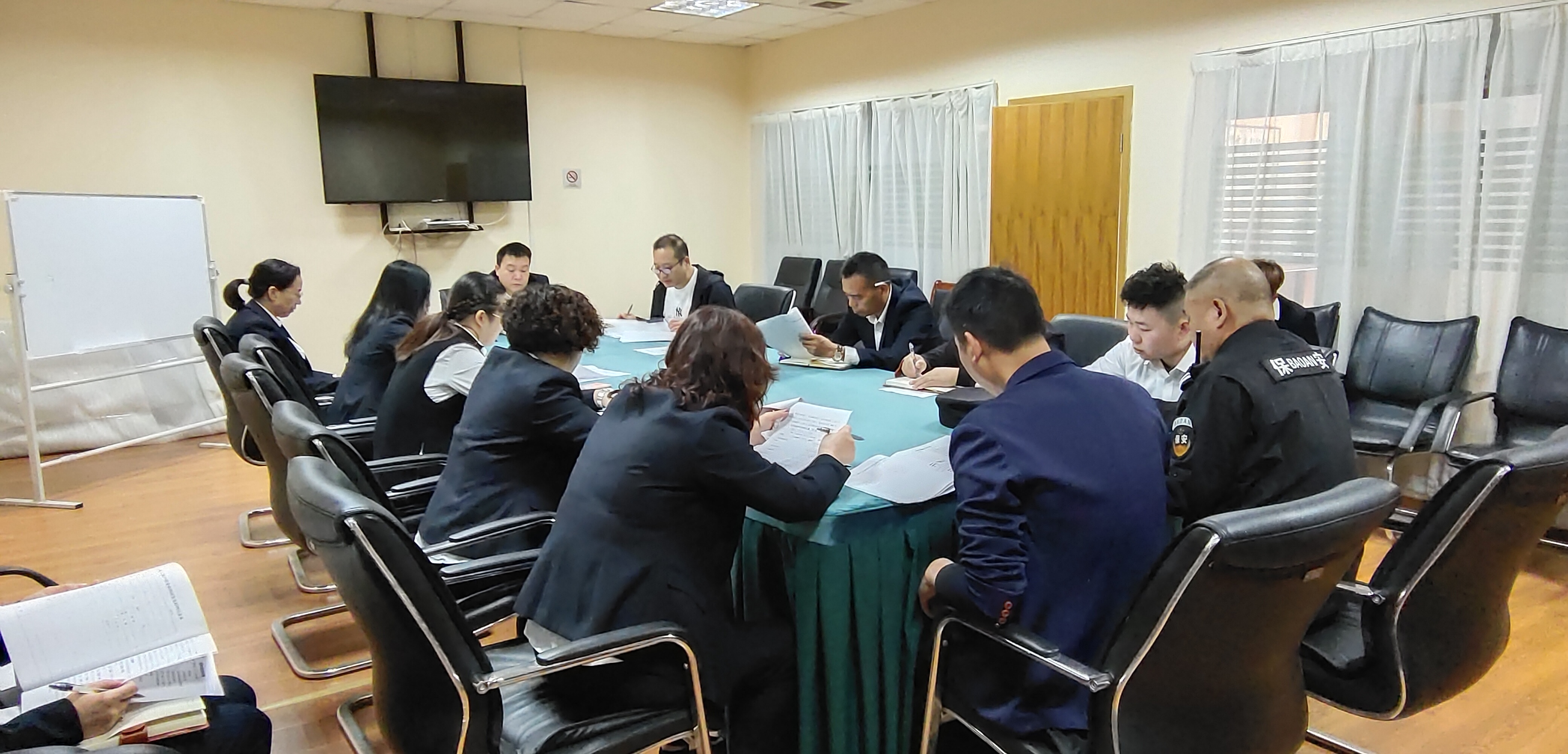 尊龙凯时市场召开2020年安全消防宣传月筹备会议