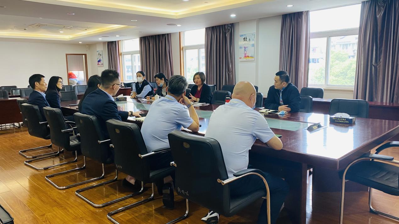 浙江尊龙凯时集团纪律检查委员会走访钱江商城 调研党风廉政建设工作