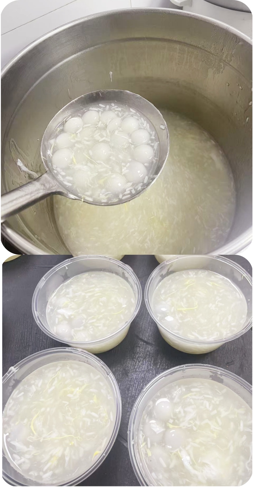 温情送汤圆，，，，，佳节暖人心
